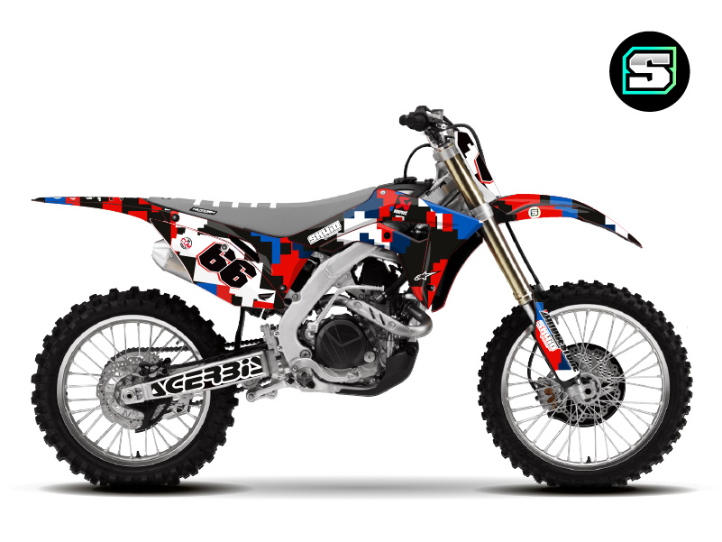 blue pixel_honda - photomontage