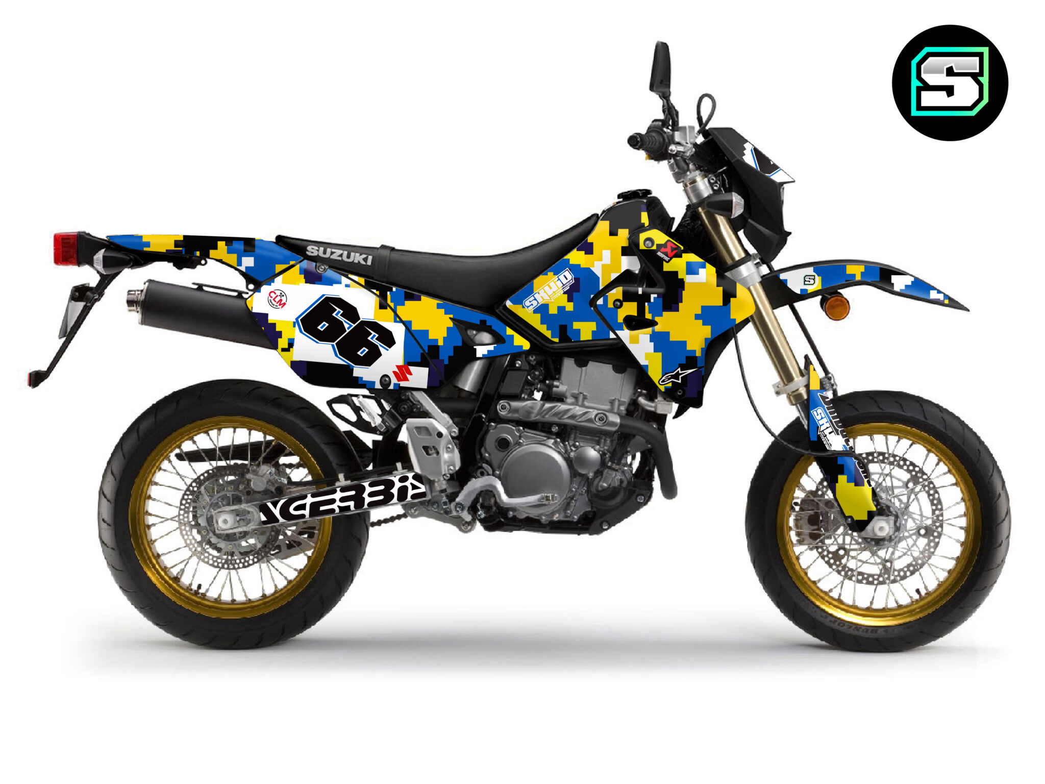 blue pixel_suzuki - photomontage