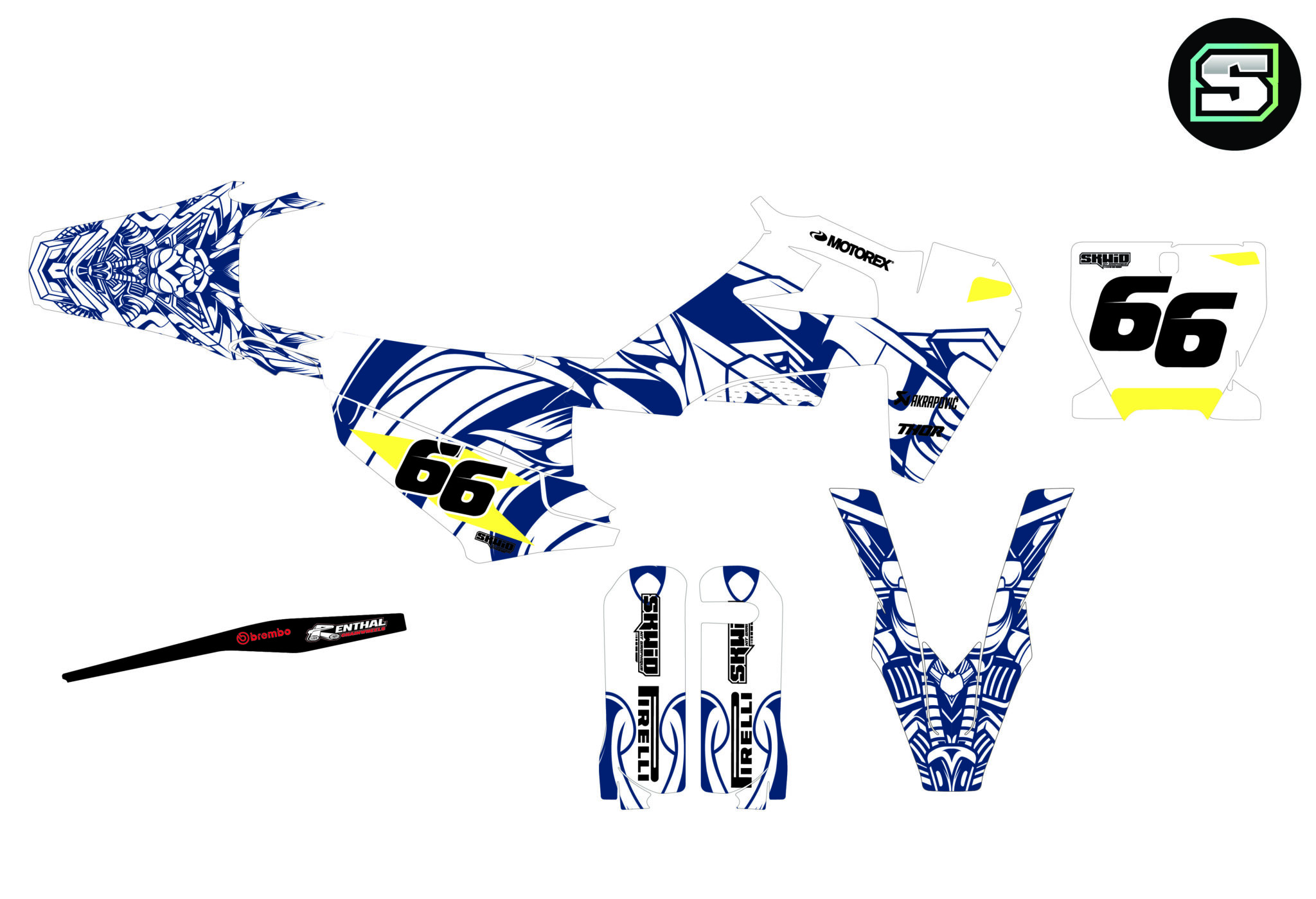 husquvarna fc450 2023 - a plat