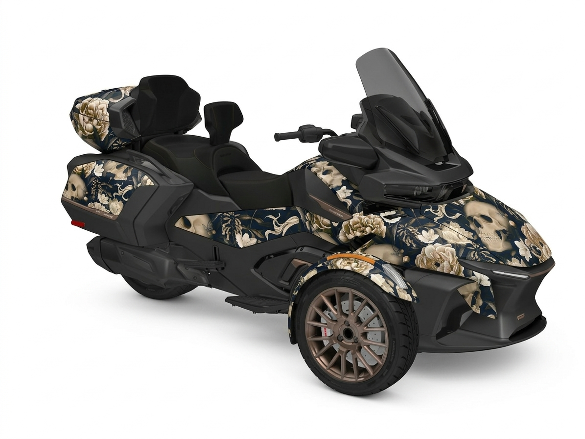 Spyder_Gemini_Roses&Skull