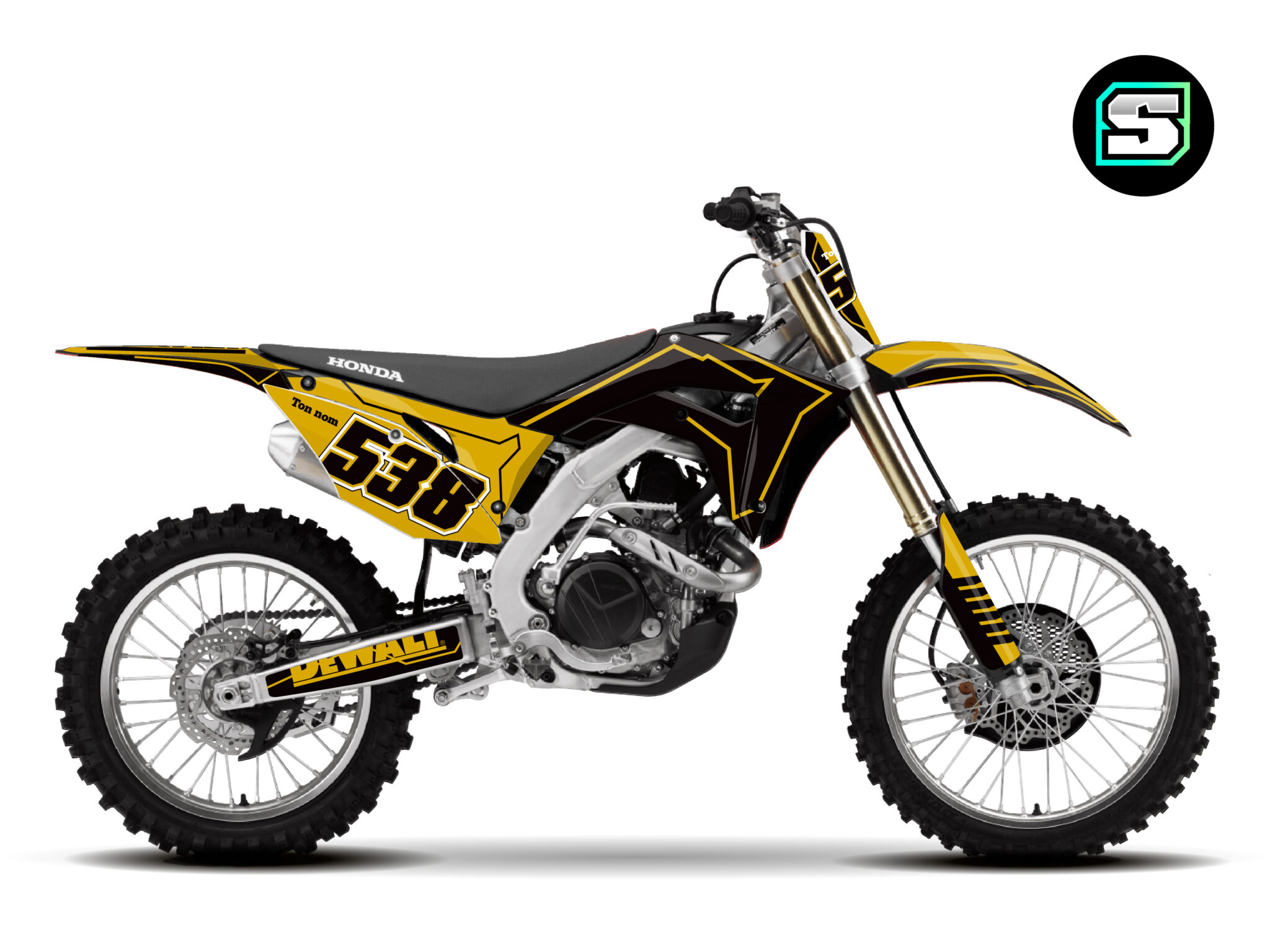 dewalt_honda crf250 - photomontage